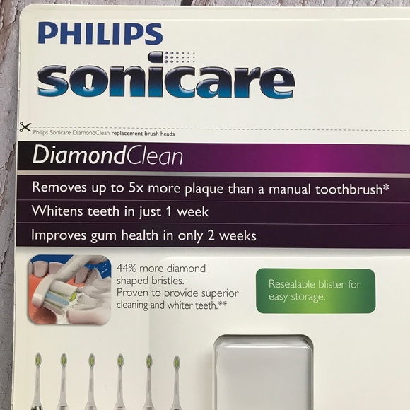 Philips Sonicare DiamondClean Brush Heads 6-Pack Plus Bonus 5 more brushes 🫧💦 - Picture 7 of 10